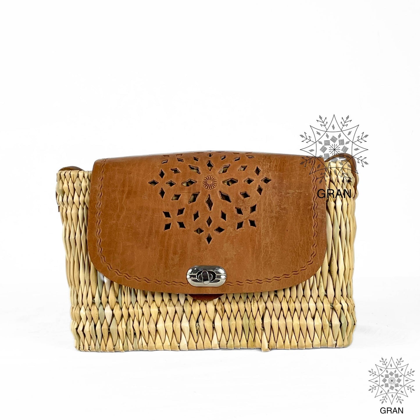 Woven Straw Bag, Crossbody Bag with Handles, Summer bag