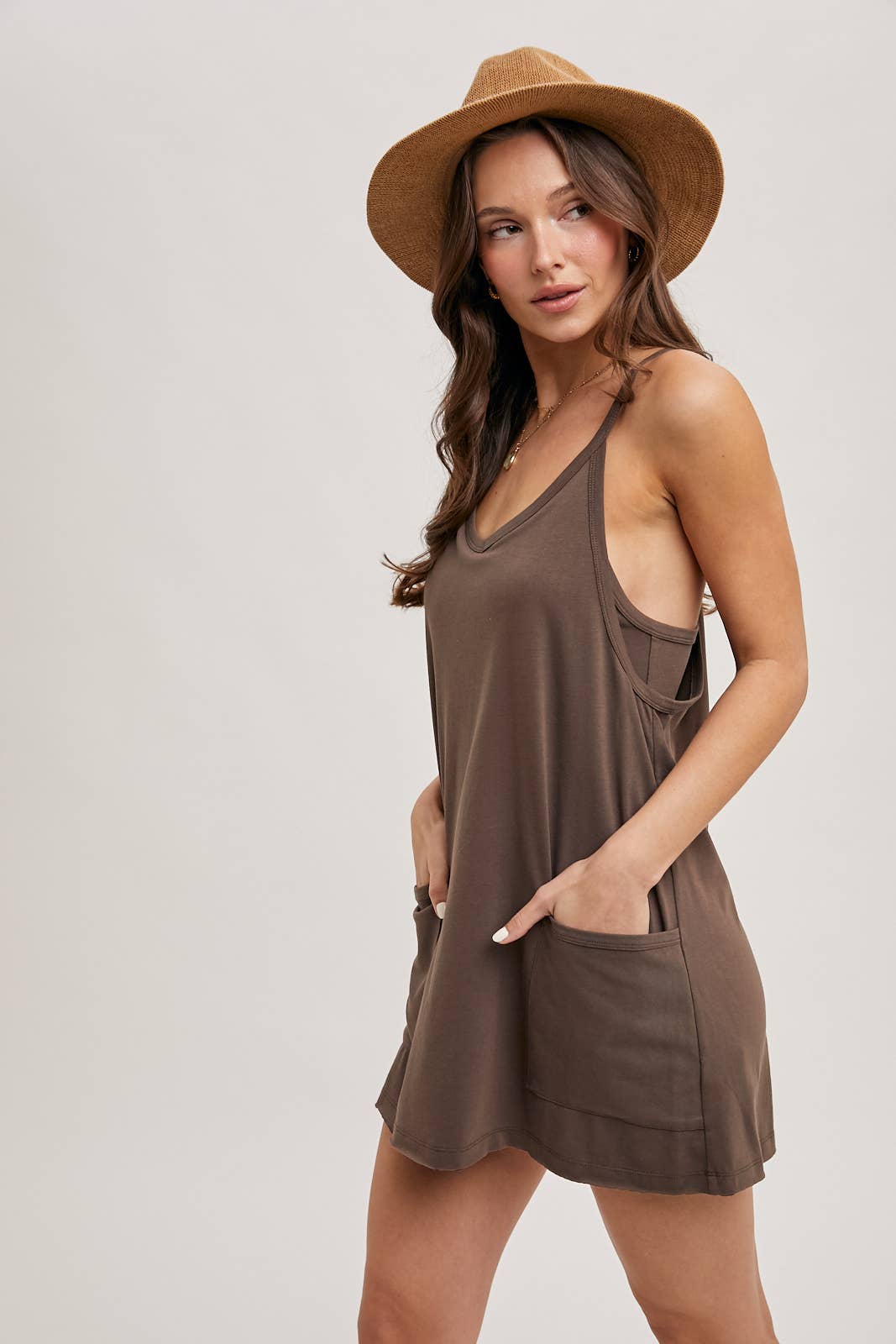 Built-in Shorts Mini Dress