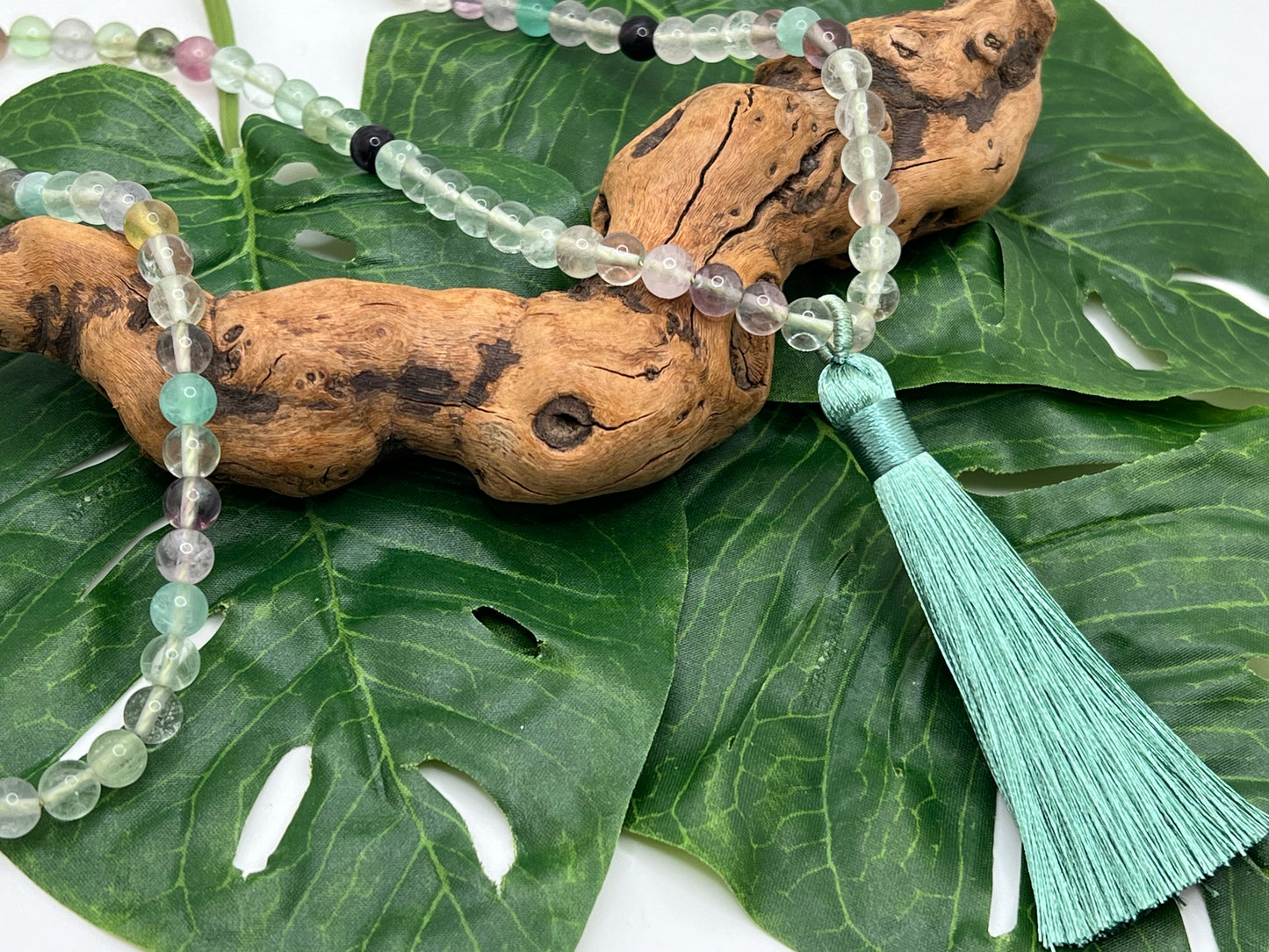 Tassel Gemstone Necklace