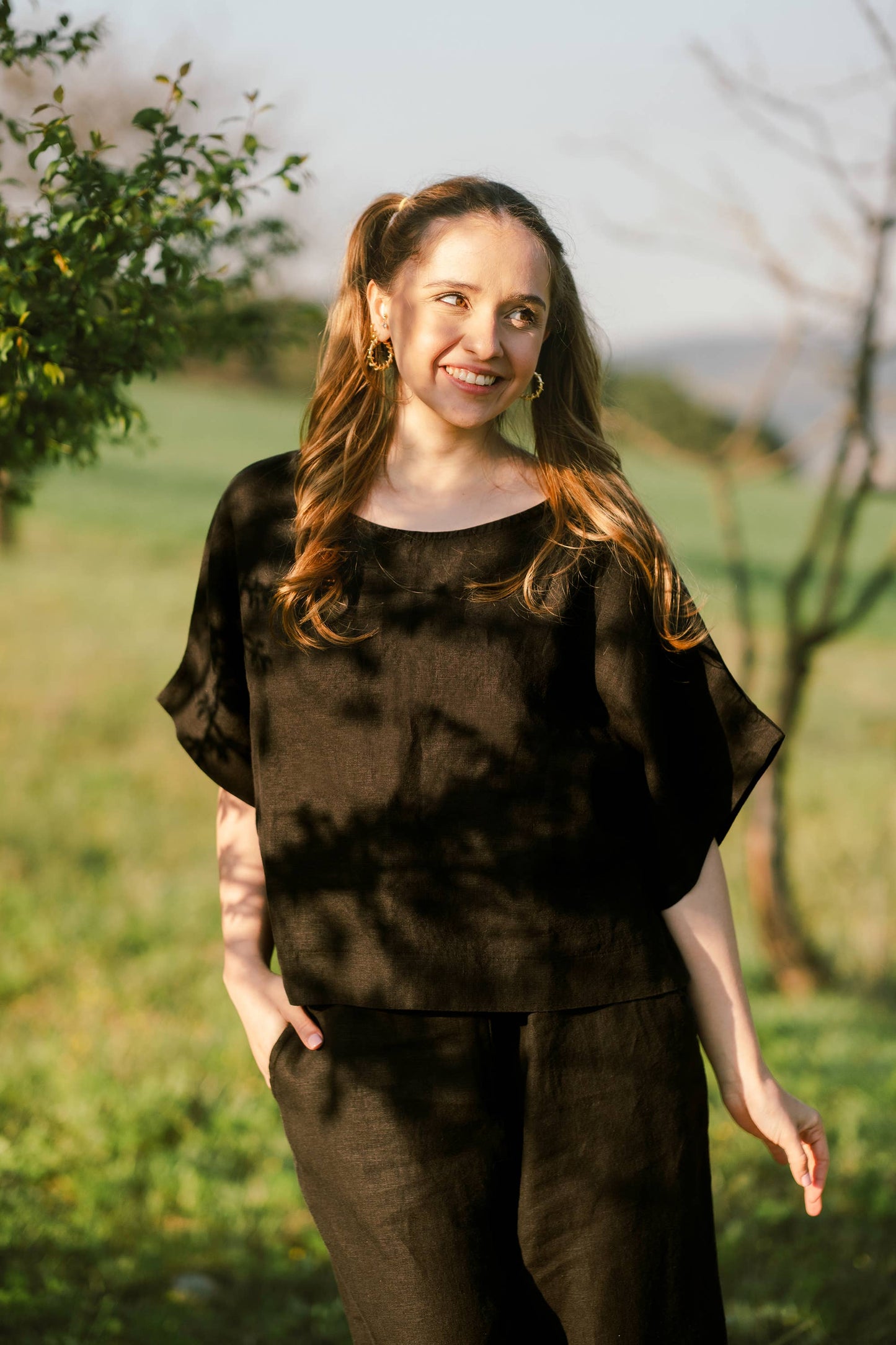 Pure Linen Top