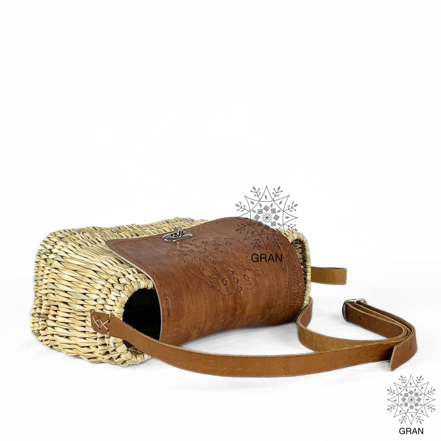 Woven Straw Bag, Crossbody Bag with Handles, Summer bag