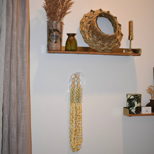 Layered Chunky Cowrie + Kukui Nut Lei