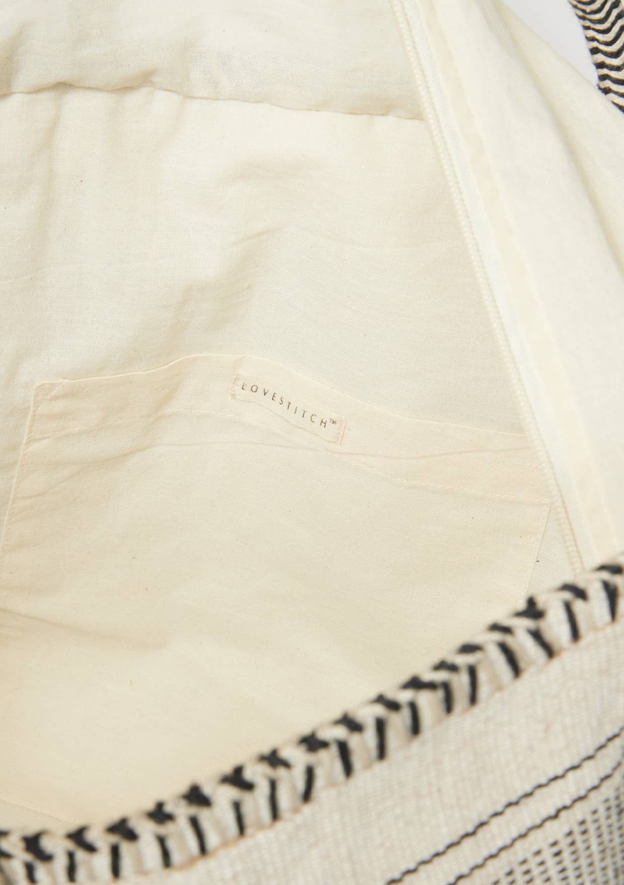 Zip-Up Tote Bag