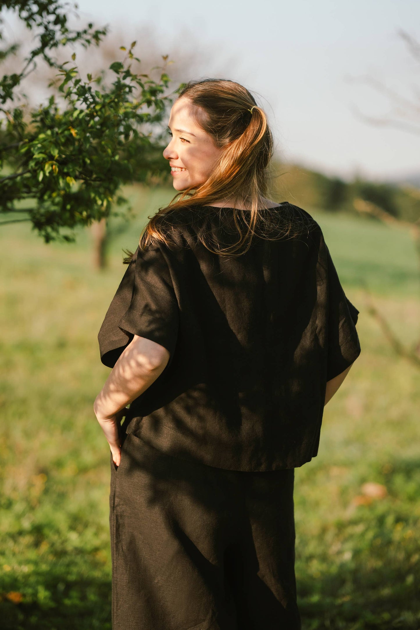 Pure Linen Top
