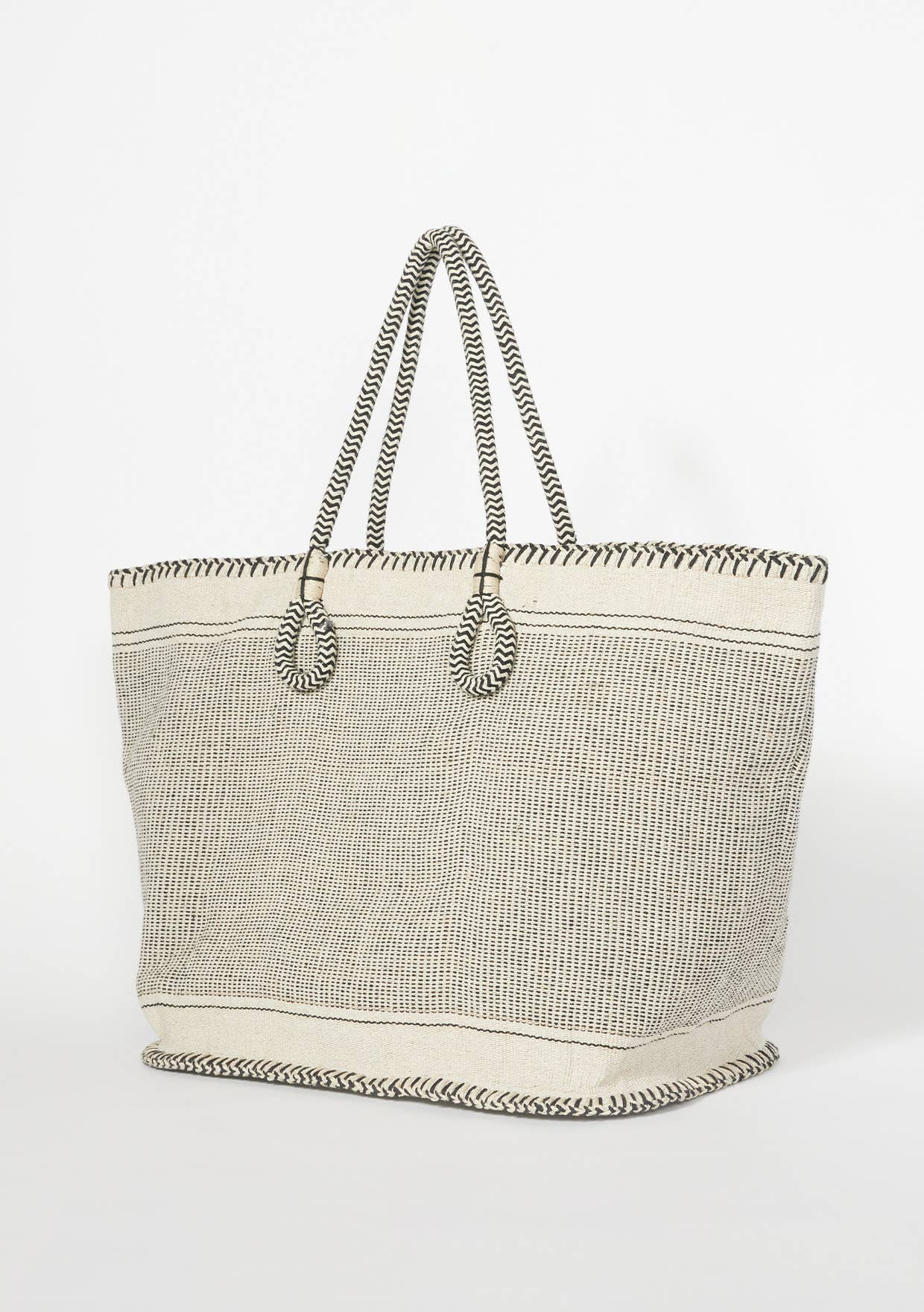 Zip-Up Tote Bag