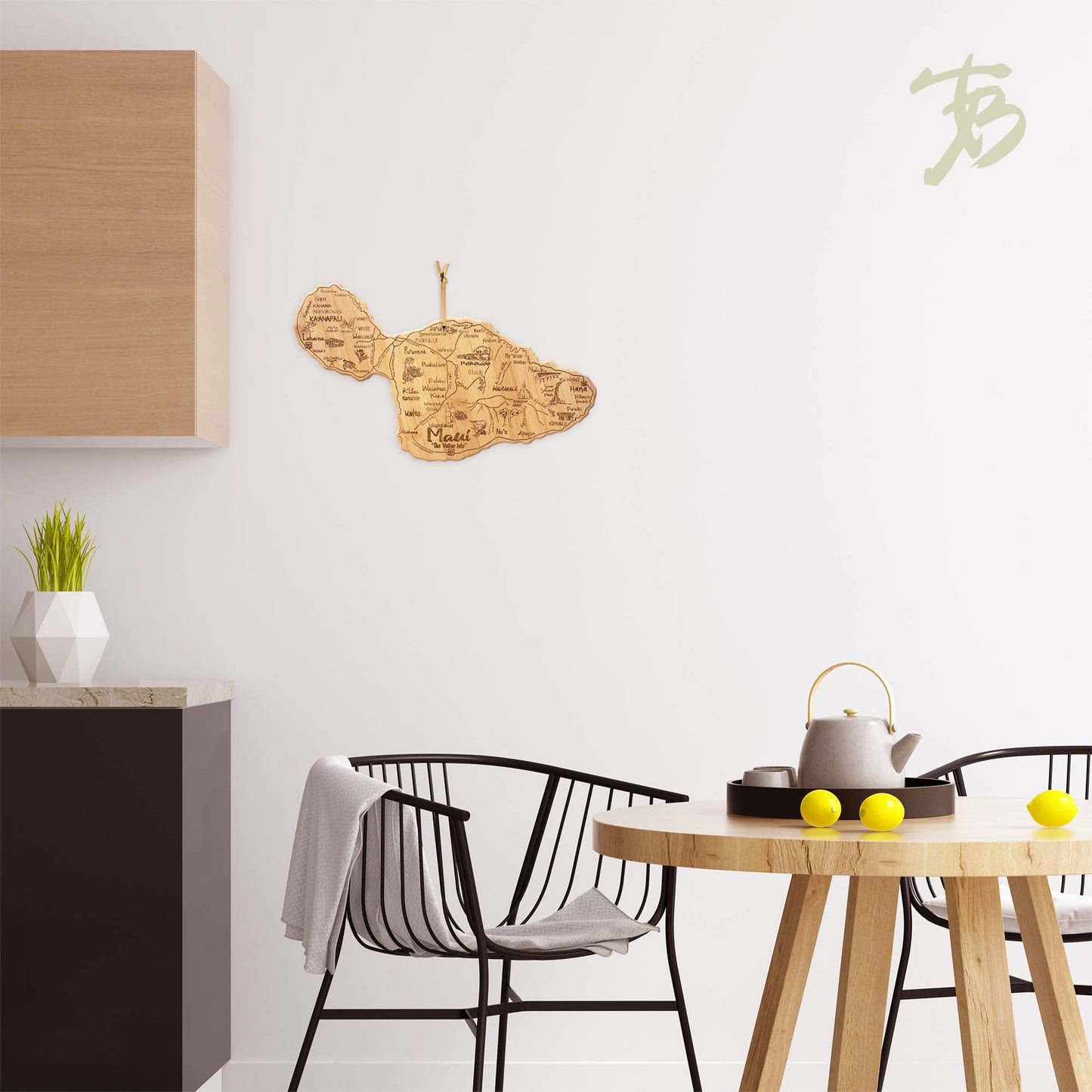Maui Island Shaped Serving & Cutting Board