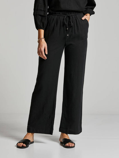 Drawstring Linen Pants
