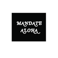 Mandate Aloha - Sticker