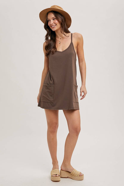 Built-in Shorts Mini Dress