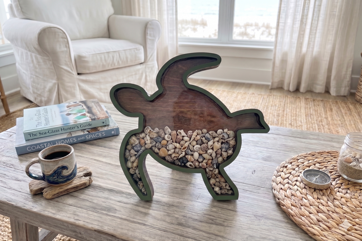 Sea Turtle Keepsake Display
