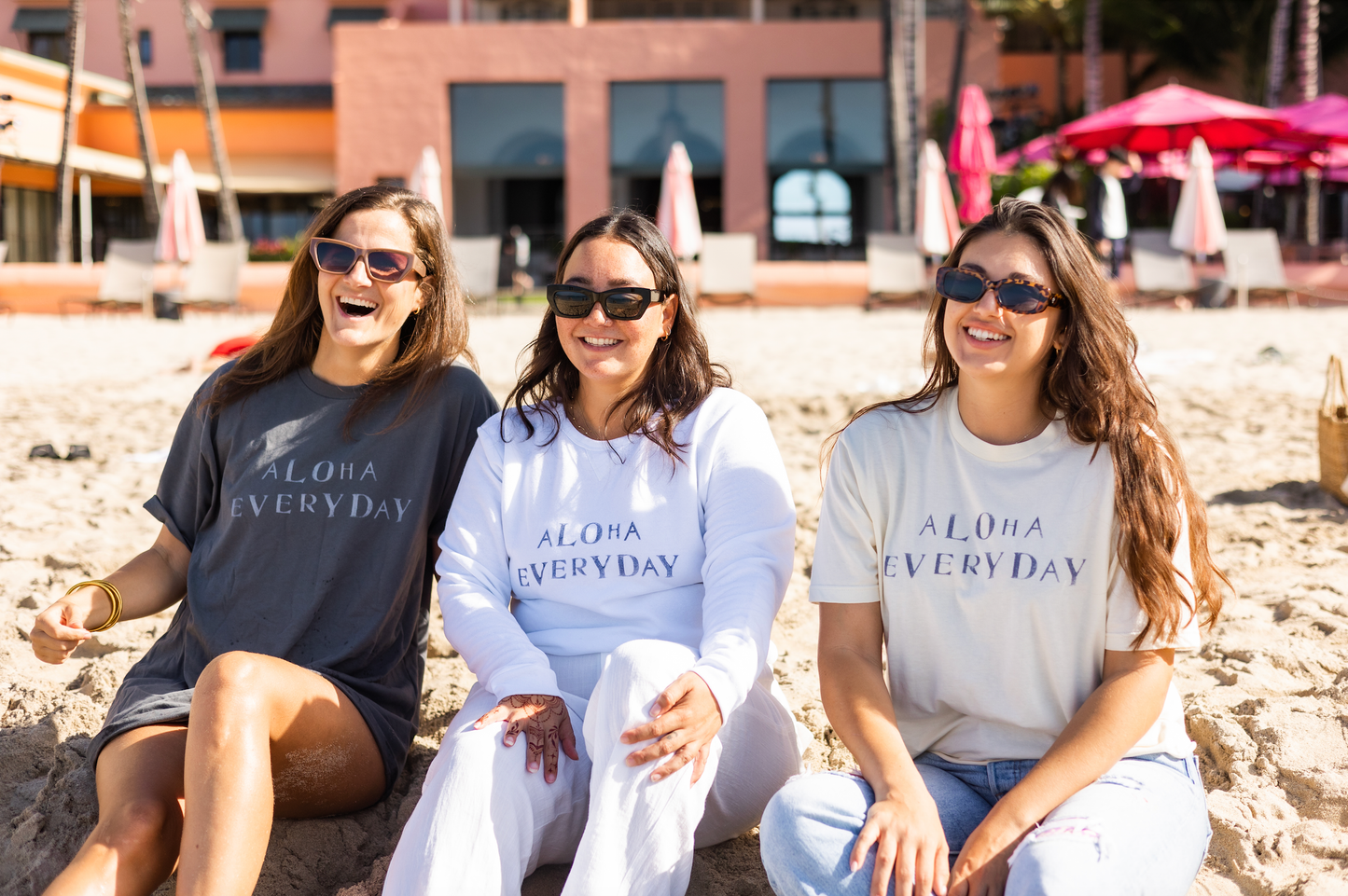 Unisex Aloha Everyday Stamped T-Shirt