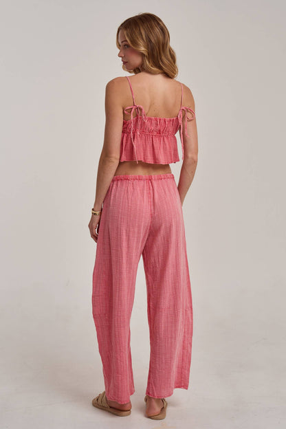 Mineral Washed Barrel Pants