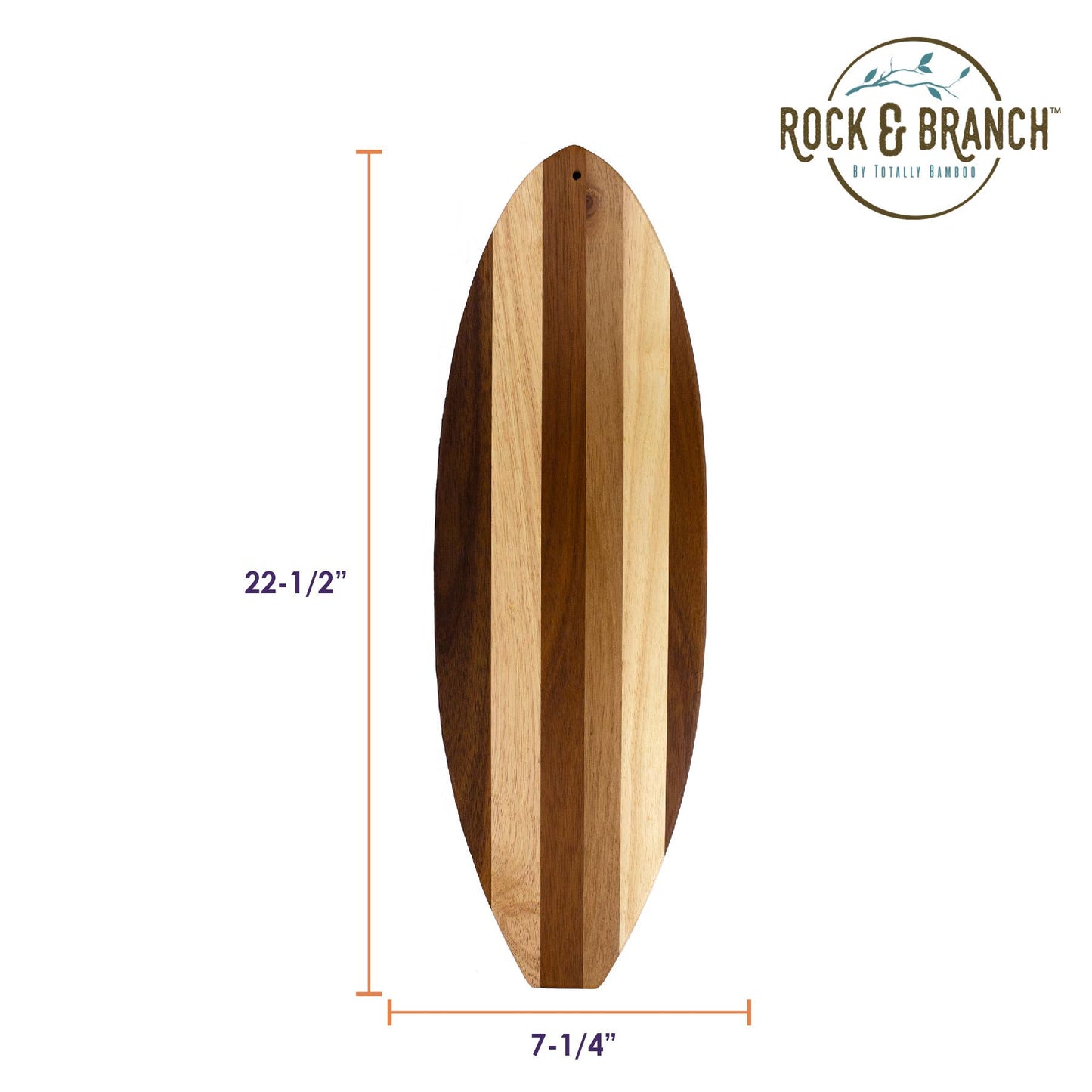 Shiplap Series Surfboard Serving Board