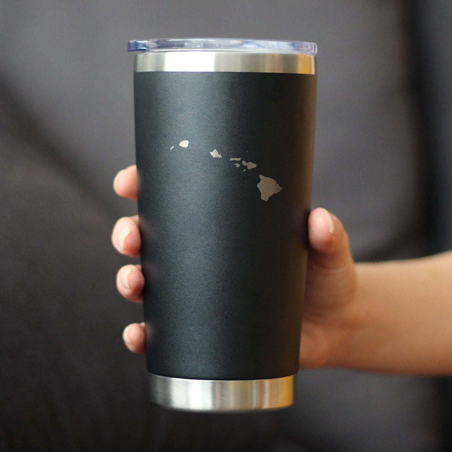 Hawaii Outline Insulated Travel Tumbler