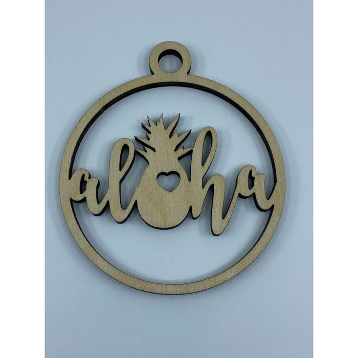 Aloha Pineapple Keepsake Ornament