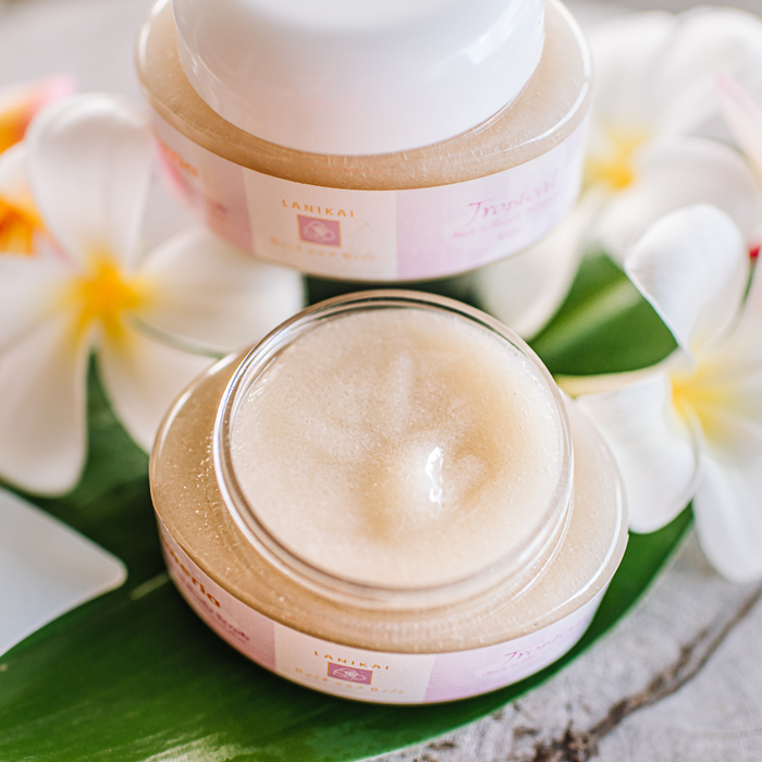 Plumeria Hawaiian Cane Sugar Body Scrub 4 oz.