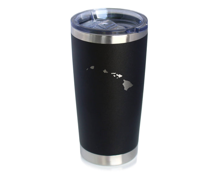 Hawaii Outline Insulated Travel Tumbler