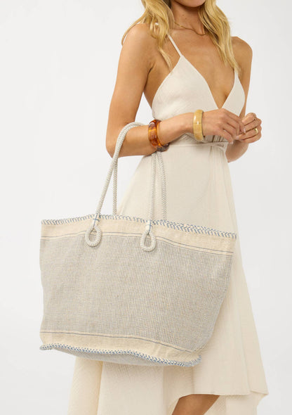 Zip-Up Tote Bag