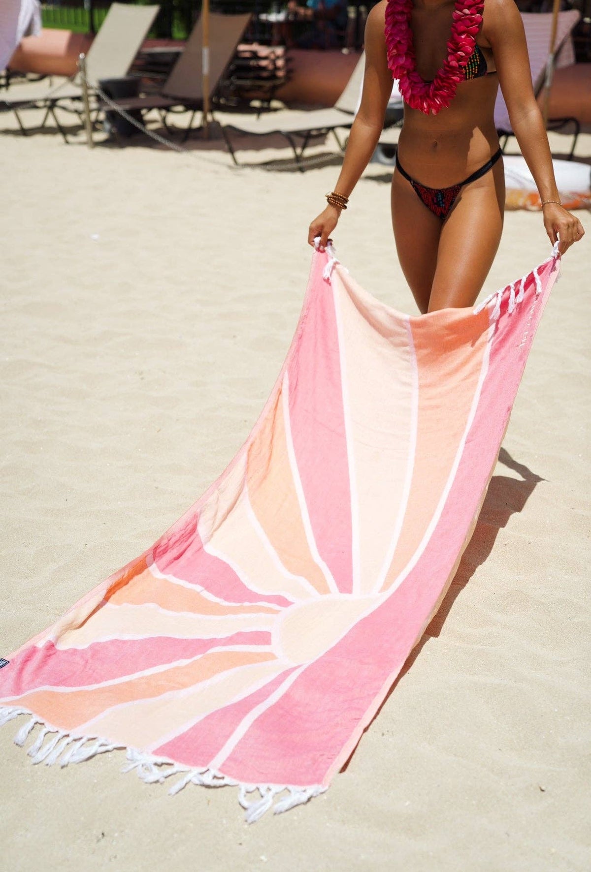 Sunrise on the East Luxe Beach Towel