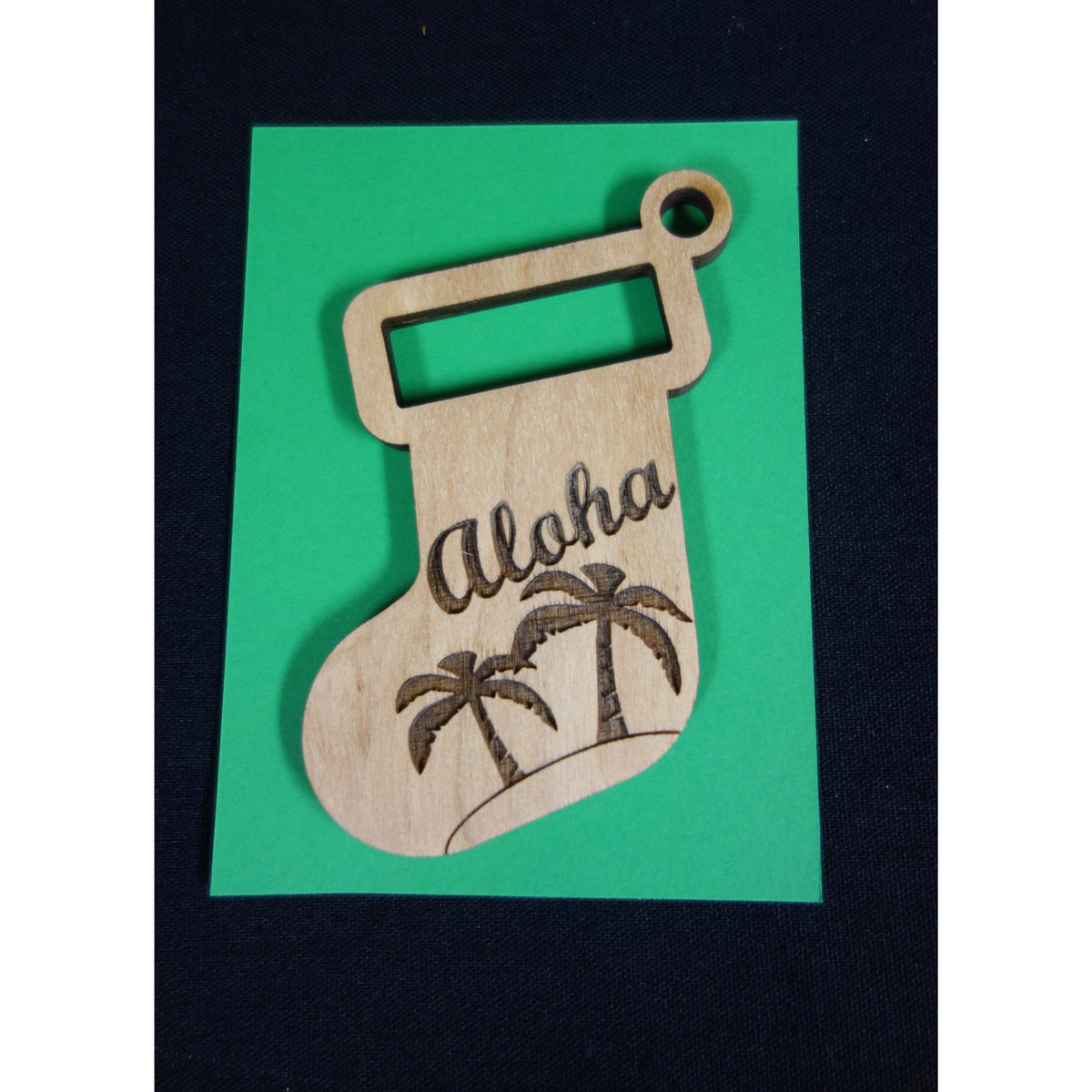 Aloha Christmas Stocking Ornament