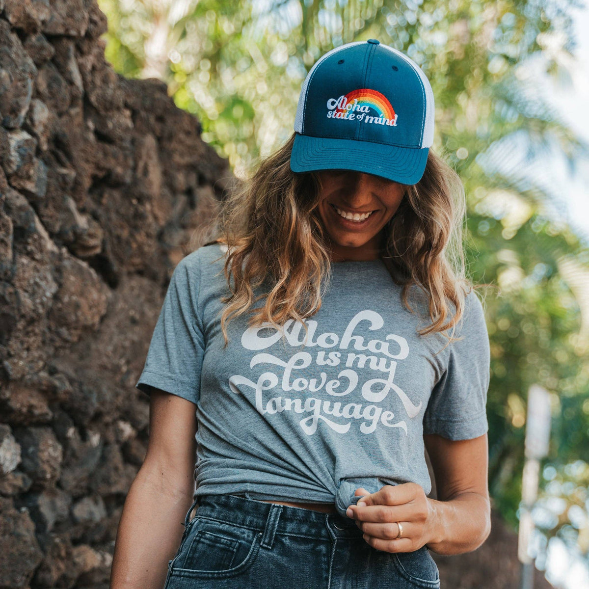 Aloha State of Mind Retro Trucker Hat