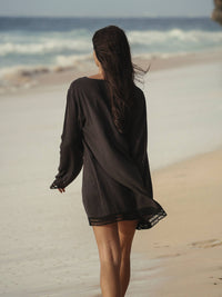 Positano Dress - Black: Black