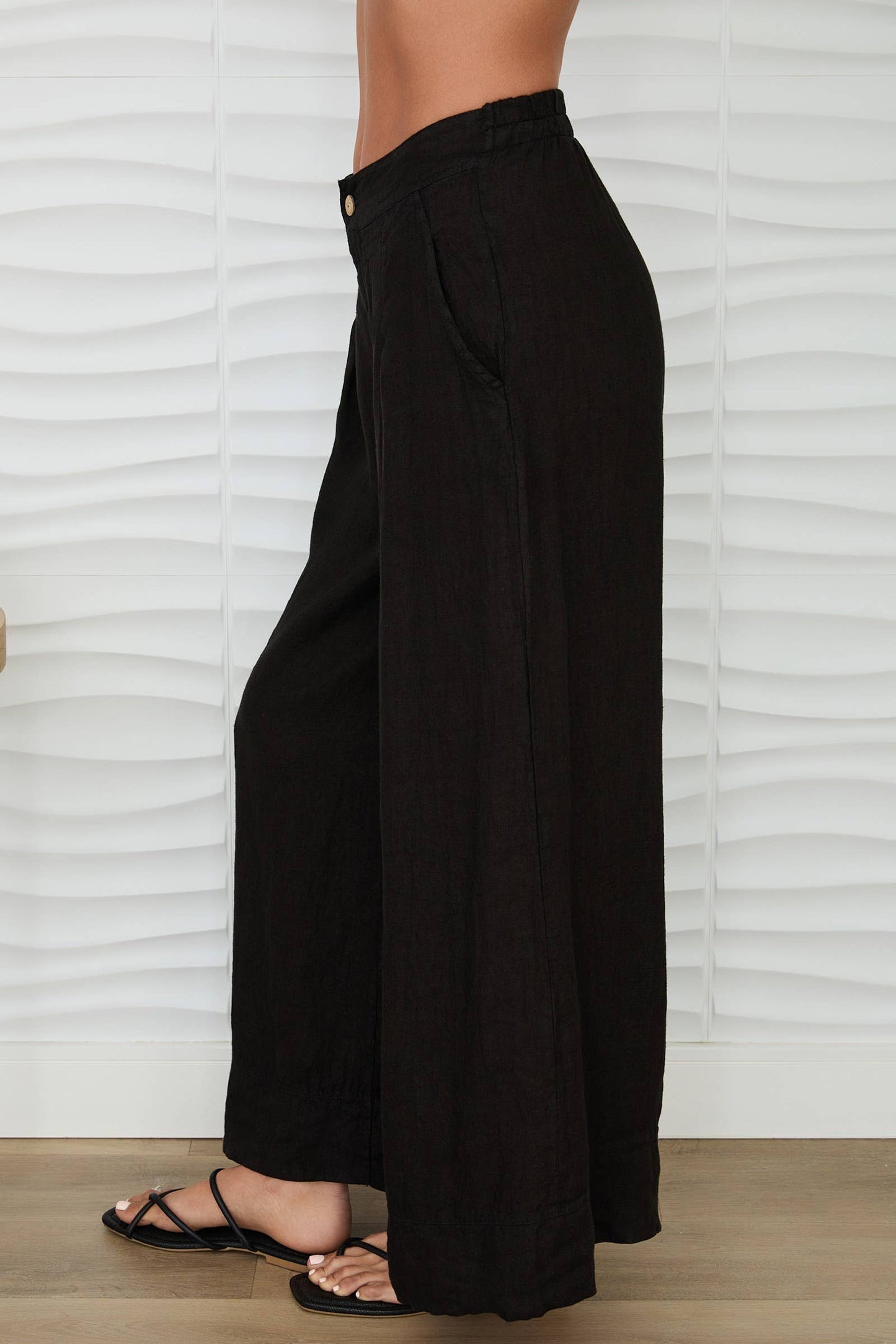 Palazzo Linen Pants