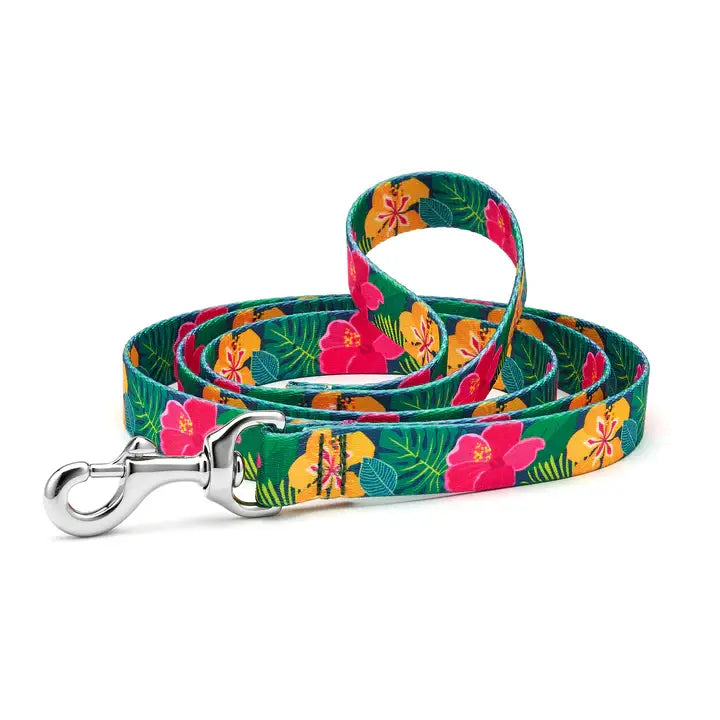 Hibiscus Dog Lead