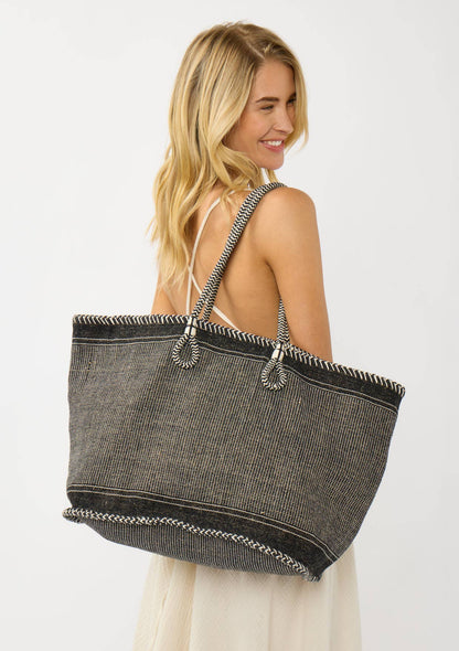 Zip-Up Tote Bag