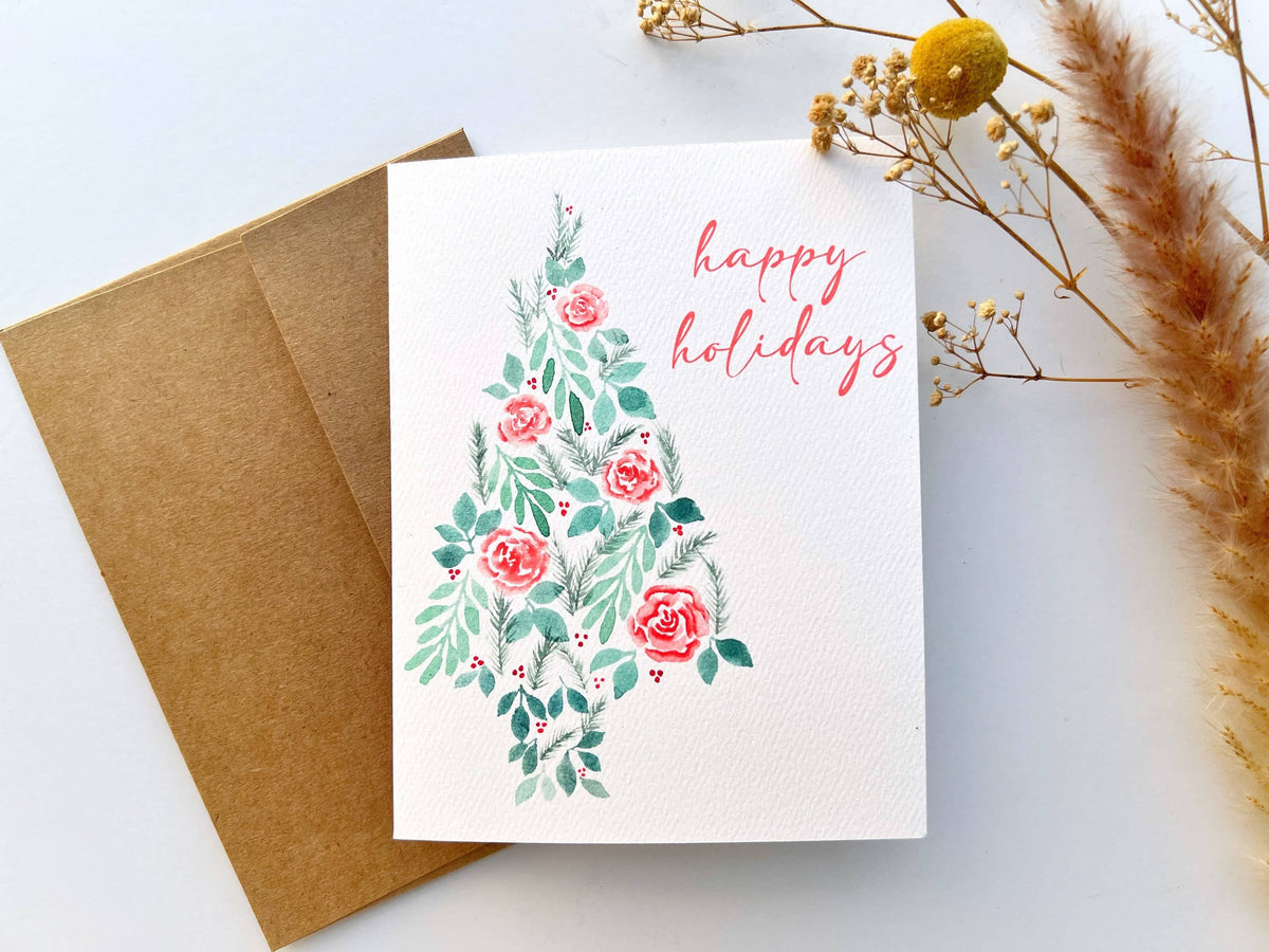 Christmas Tree Card | Happy Holidays