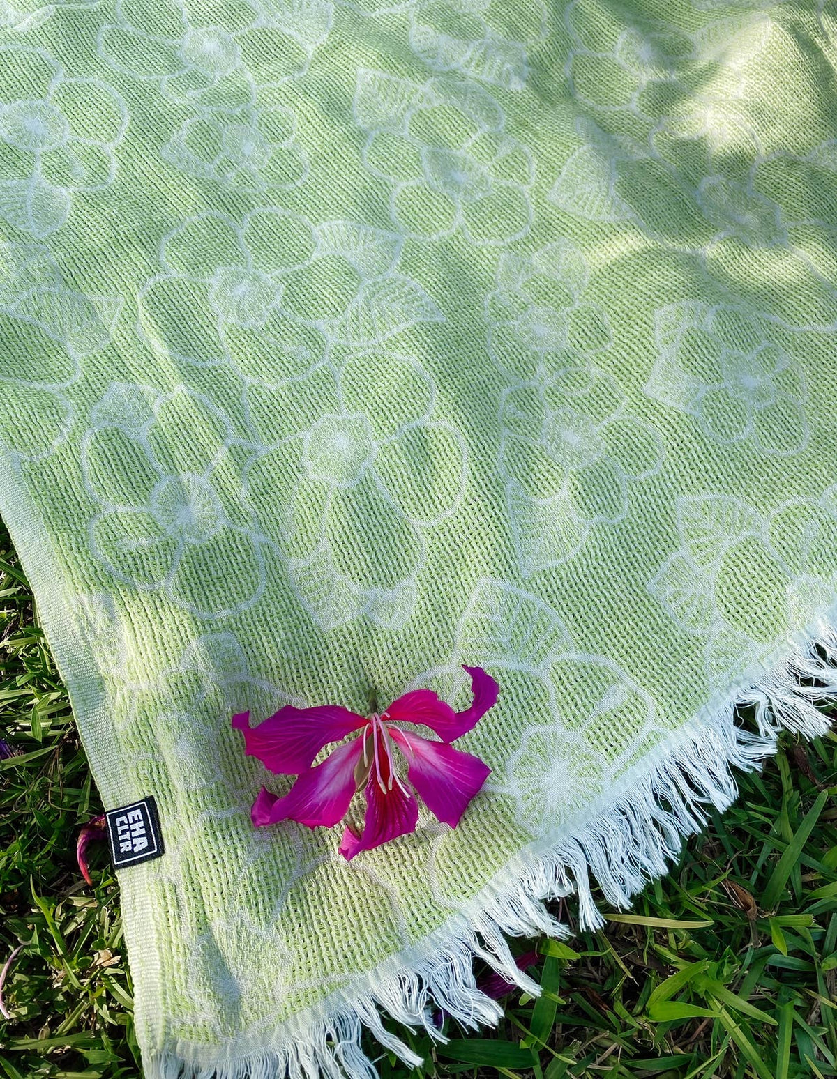 Pure Hibiscus Turkish Beach Towel