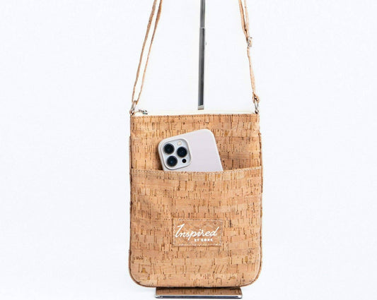 Flagler Cork Crossbody- Natural