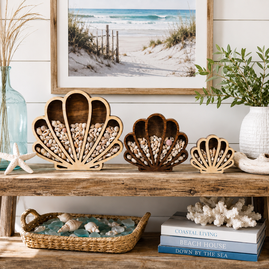 Seashell Keepsake Display