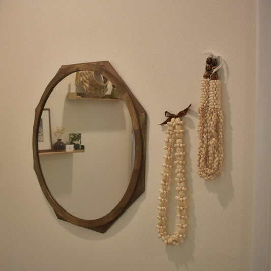 Layered Chunky Cowrie + Kukui Nut Lei