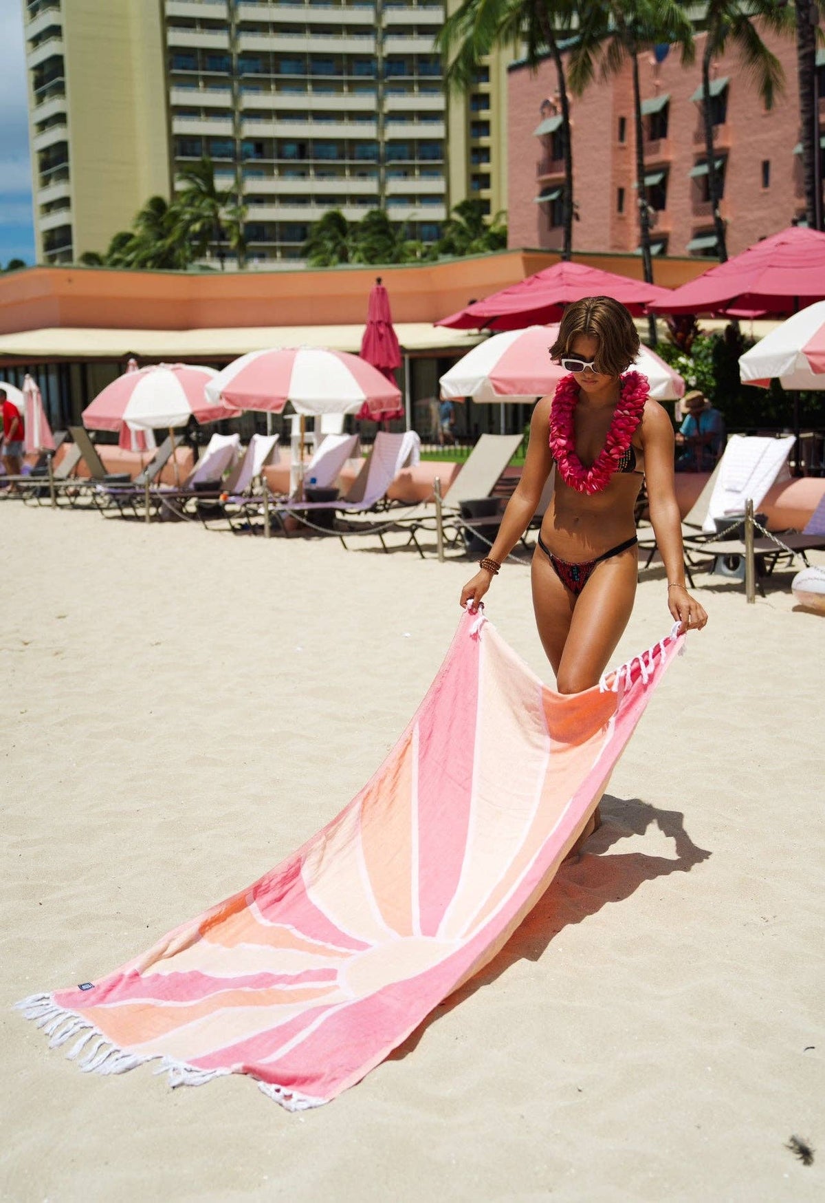 Sunrise on the East Luxe Beach Towel