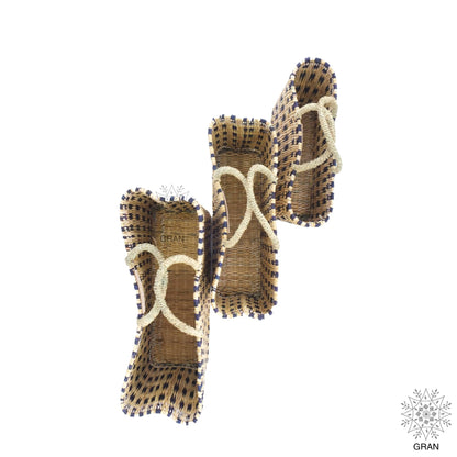 Natural Straw Shopper Bag.