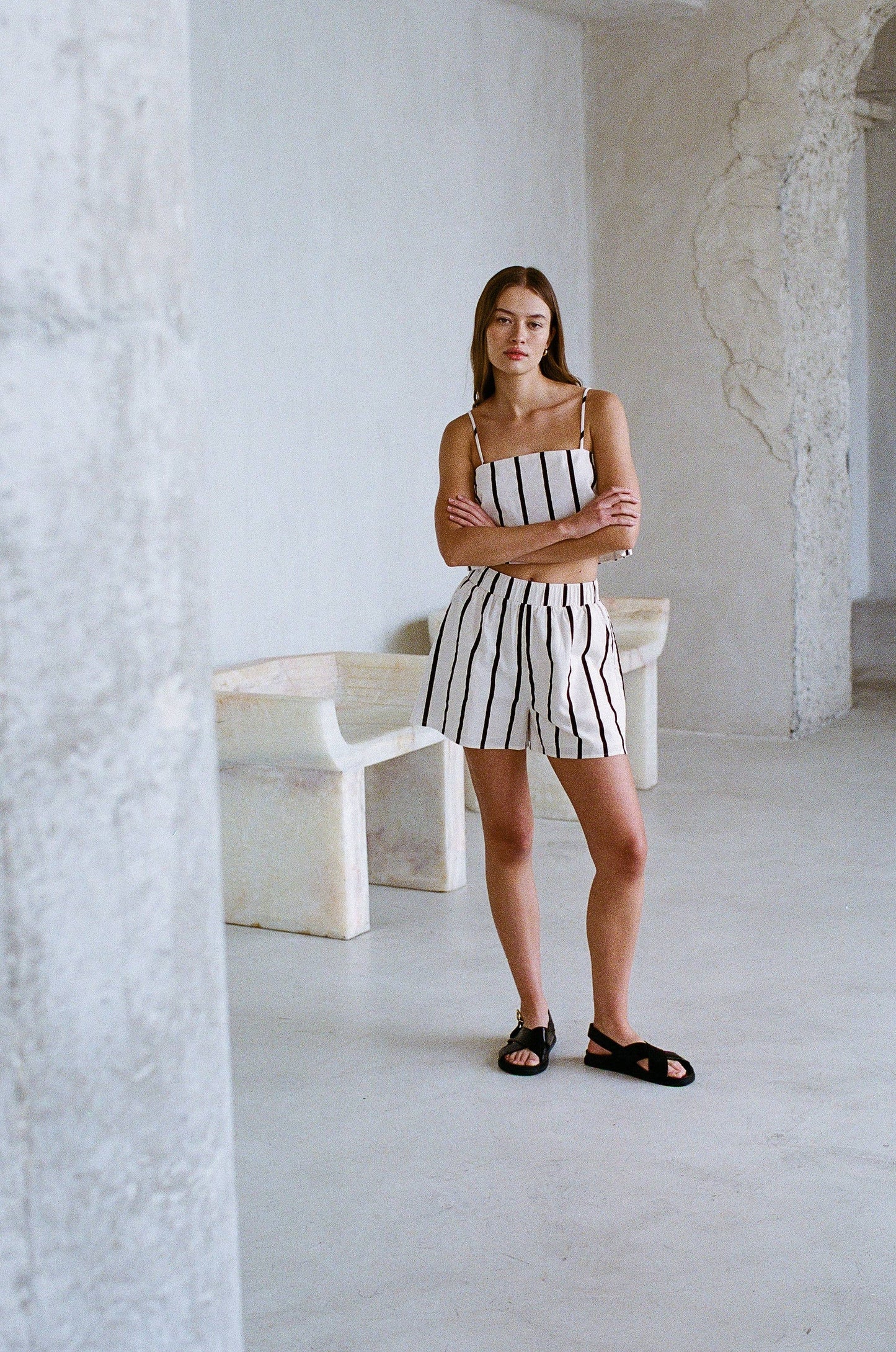 Square Neck Crop Top