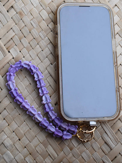Crown Flower Phone Wristlet/Bag Lei