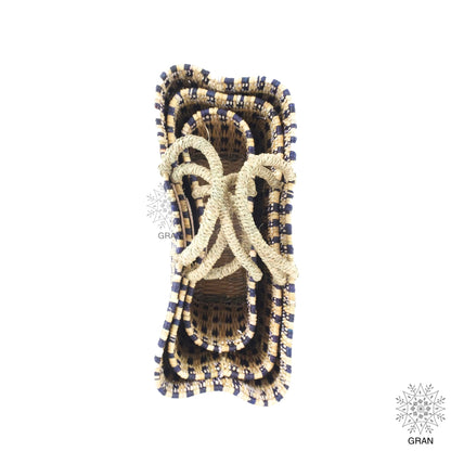 Natural Straw Shopper Bag.