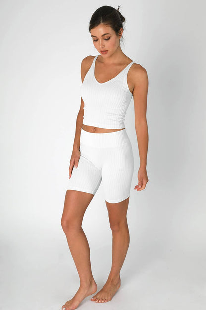 Wide Ribbed Tank Top