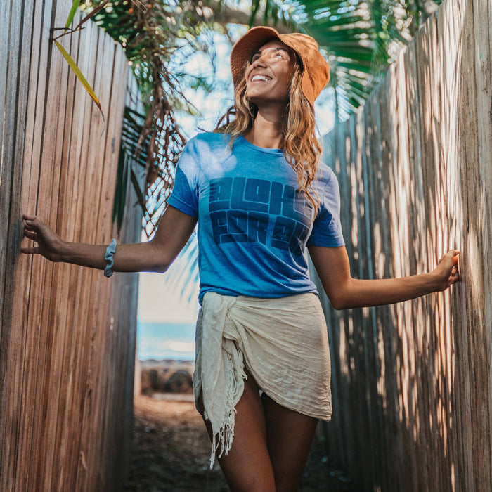 Aloha for All Tee - Blue