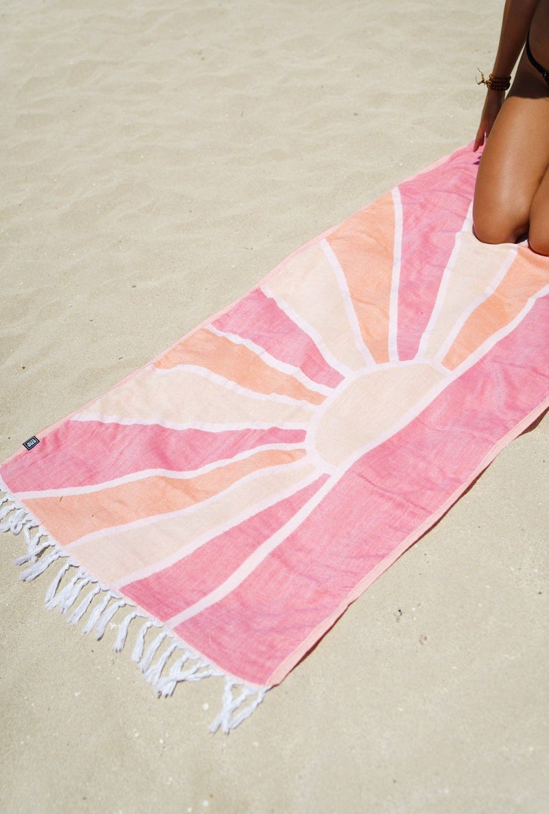 Sunrise on the East Luxe Beach Towel