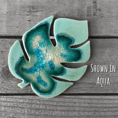 Monstera Leaf Coaster