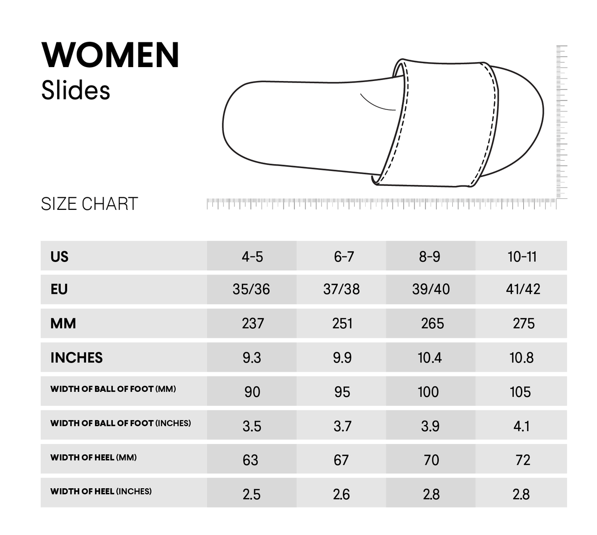 Women's Slide