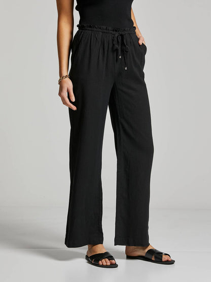 Drawstring Linen Pants