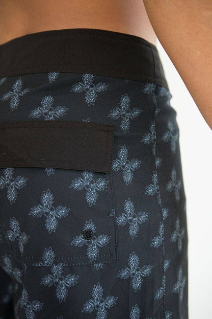 Men's Townshort Boardshorts in Black Breadfruit Bandana