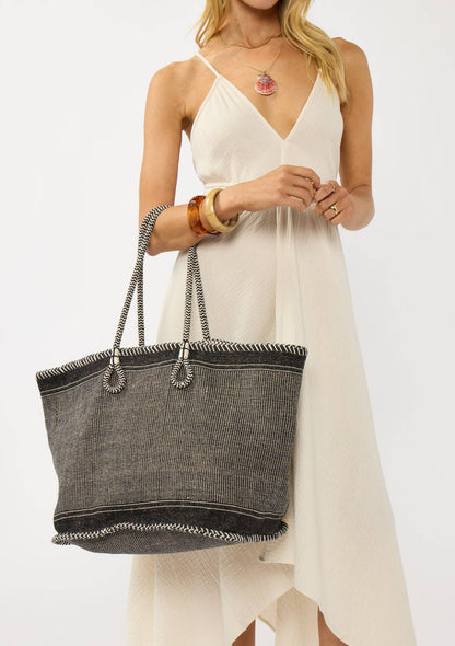 Zip-Up Tote Bag
