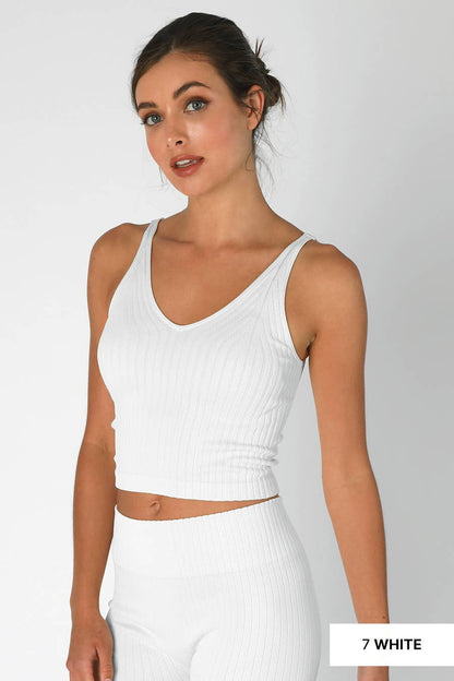 Wide Ribbed Tank Top