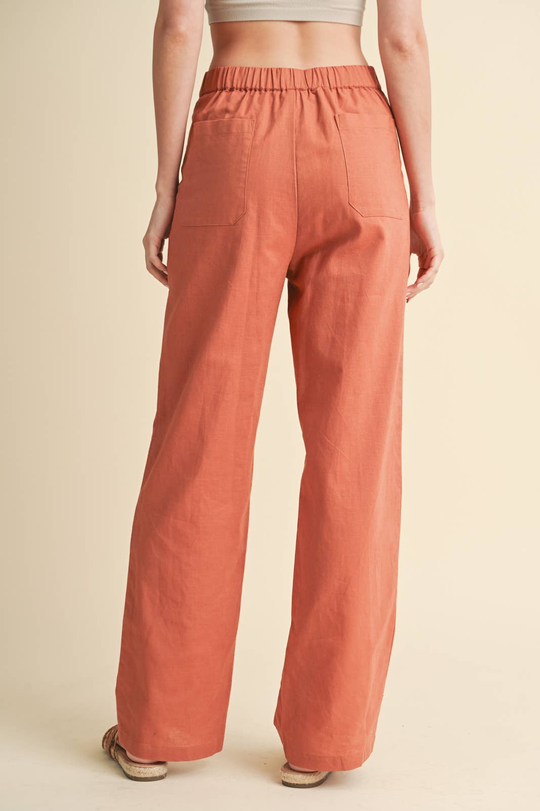 Linen Pants w/ Pockets