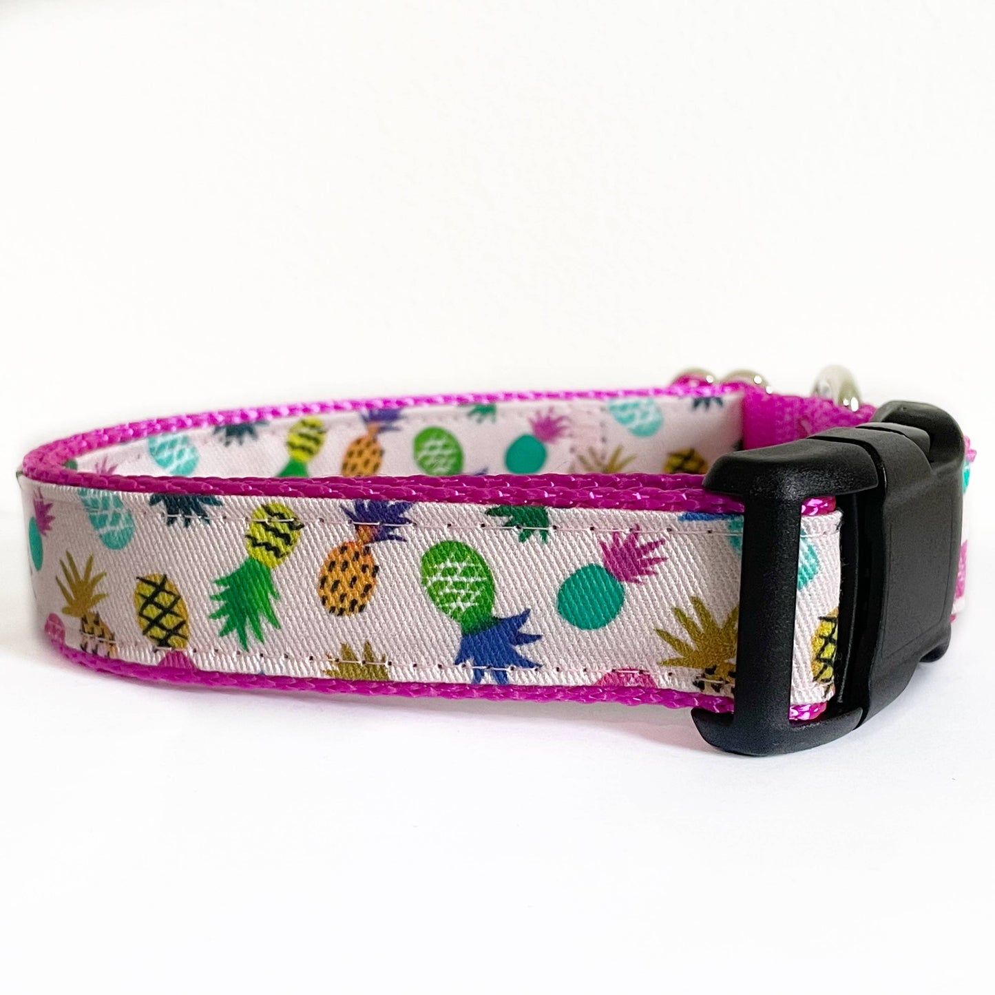 The Tropical Pineapple Dog Collar